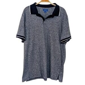 APT.9‎ MENS NAVY SHORT SLEEVE POLO SHIRT SIZE XL NWOT